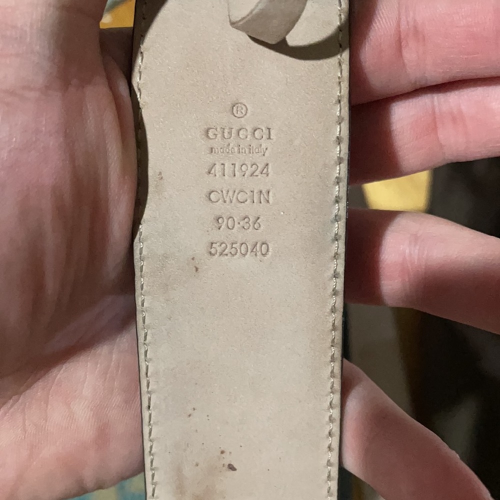 Used Gucci belt authentic - Picture 4 of 7